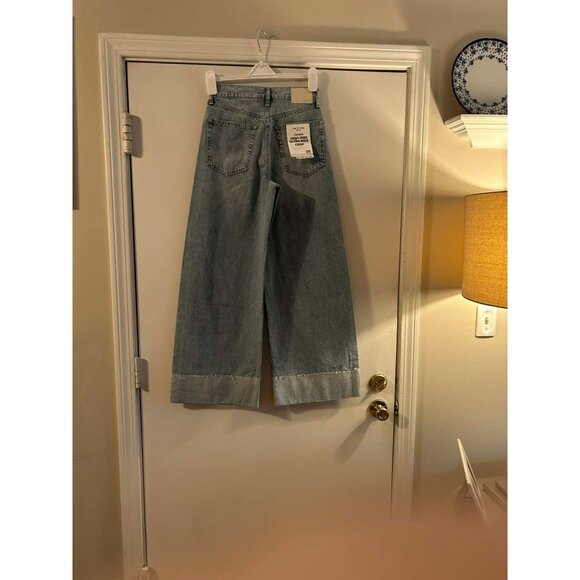 NWT $270 Rag & Bone Sofie Cuffed Crop Jeans Size 25 - Picture 8 of 10